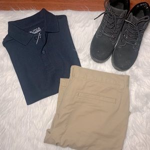 Boys Nautica New Navy Blue Short Sleeve T-shirt